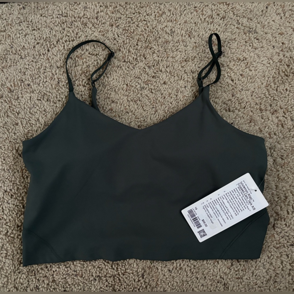 Lululemon Align Cropped Cami Tank A/B
